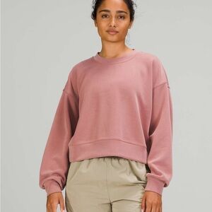 Lululemon pink sweater “soft stream”